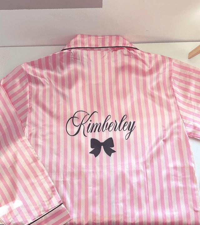 Pyjama femme satiné