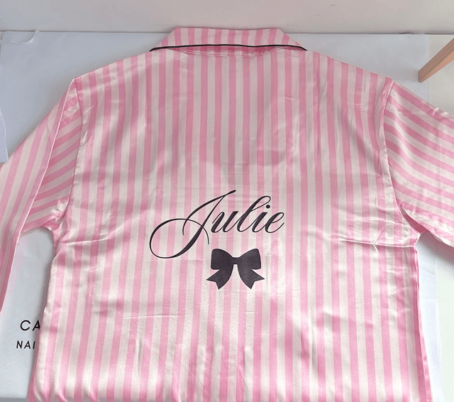 Pyjama femme satiné