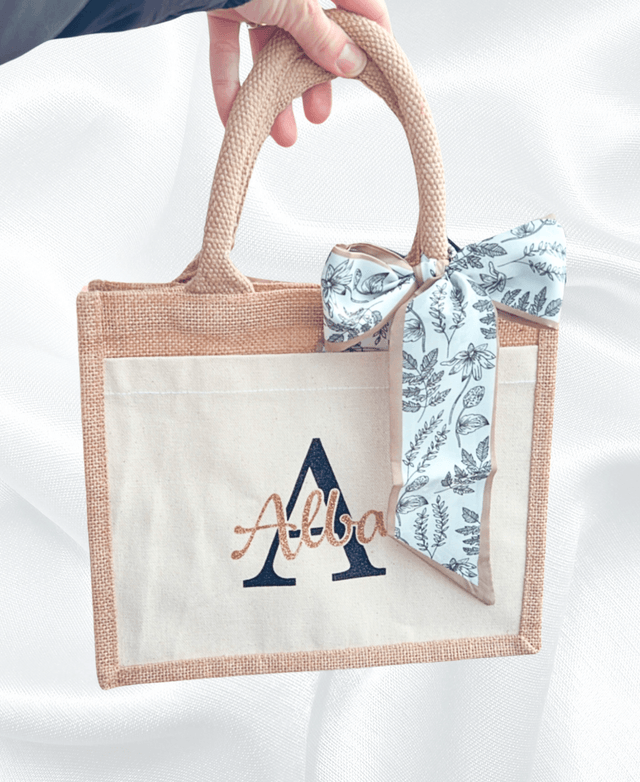 Petit sac en jute