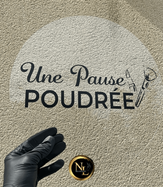 Plaque ronde marque