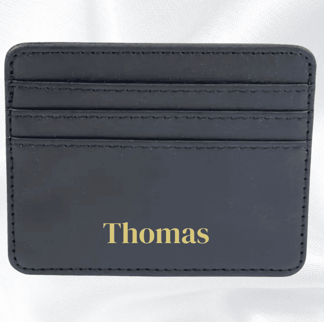 Porte cartes noir