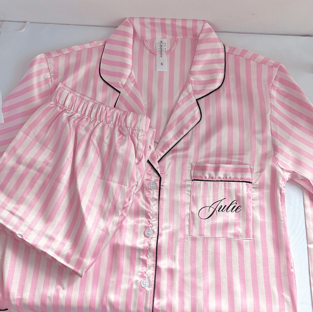 Pyjama femme satiné